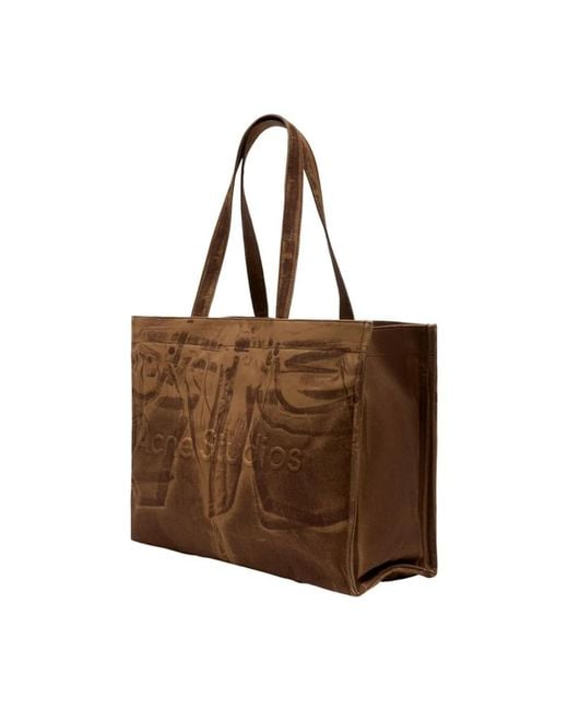 Acne Brown Ac Ux Bags000039 Shopper Bag