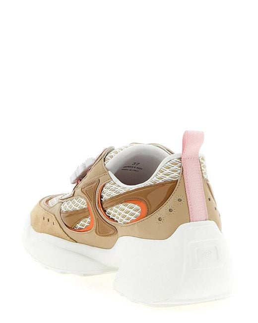 Roger Vivier Natural 'Viv' On The Run' Sneakers