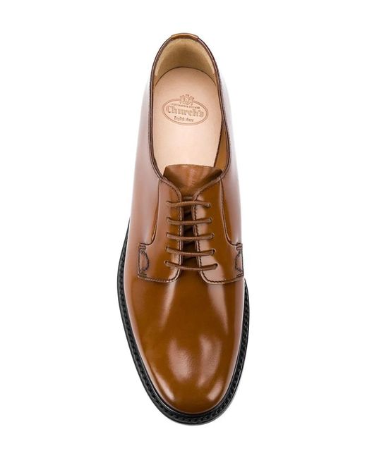 Church's Brown Shoes With Laces