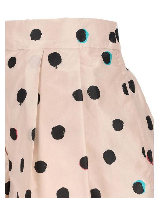 Fendi Natural Silk Shorts