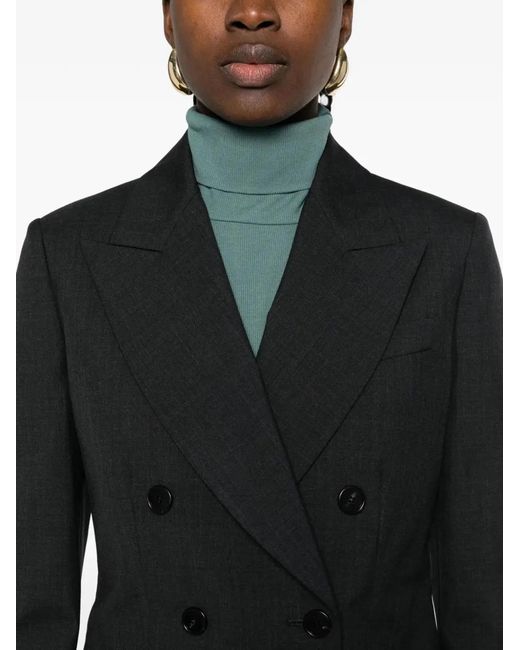 Gucci Black Blazer With Notched Lapels