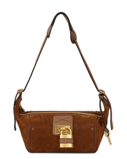 Chloé Brown Paddington Leather Shoulder Bag