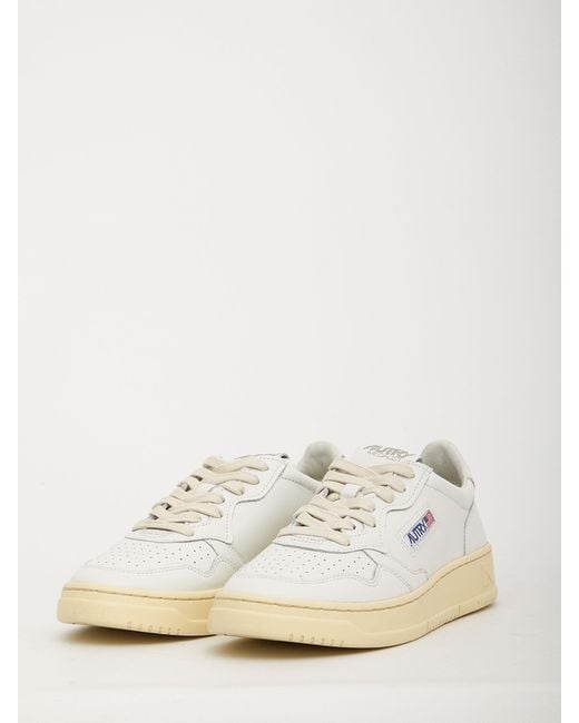 Autry Natural Cow Leather Sneakers for men