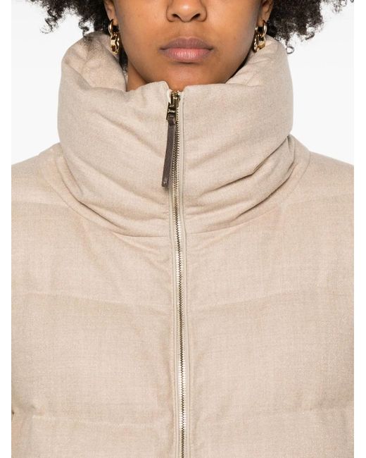 Herno Natural Midi Down Jacket