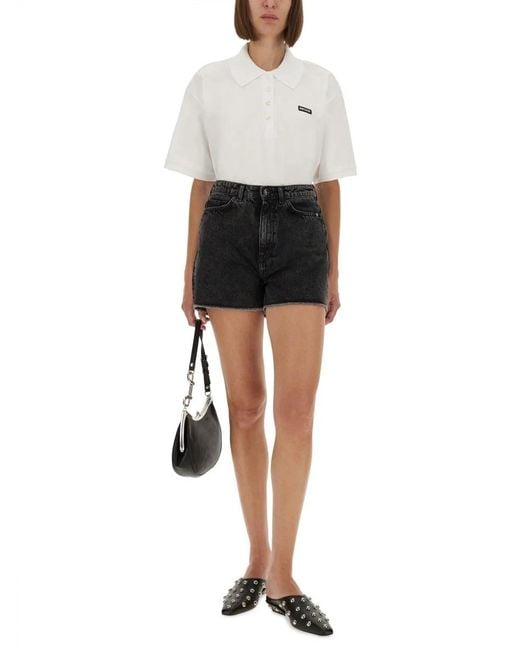 ROTATE BIRGER CHRISTENSEN White Organic Cotton T-Shirts