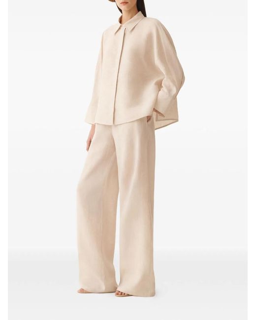 Fabiana Filippi Natural Linen Shirt