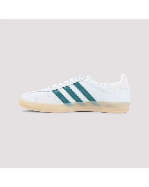 Adidas Originals Blue Gazelle Indoor Leather Sneakers for men