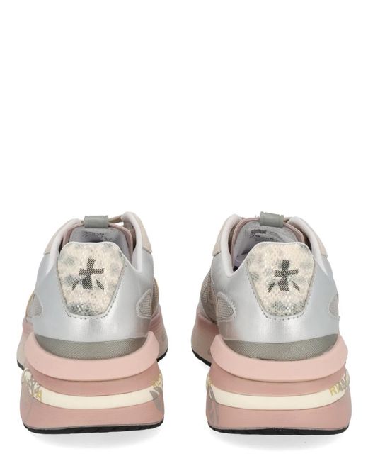 Premiata White "Moerund" Sneaker