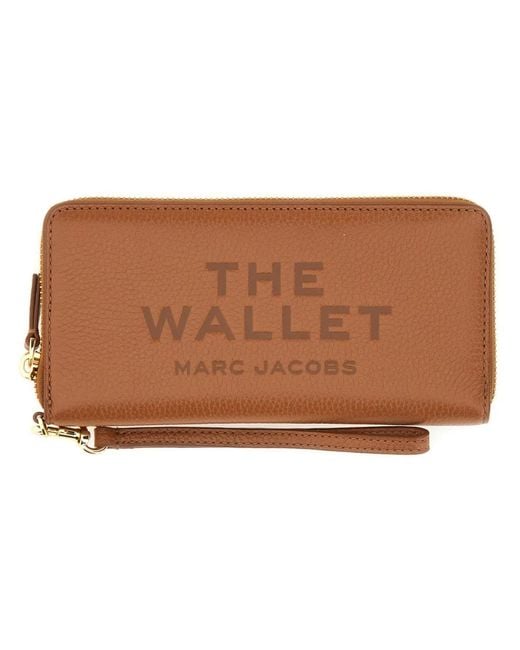 Marc Jacobs Brown Portafoglio Continental