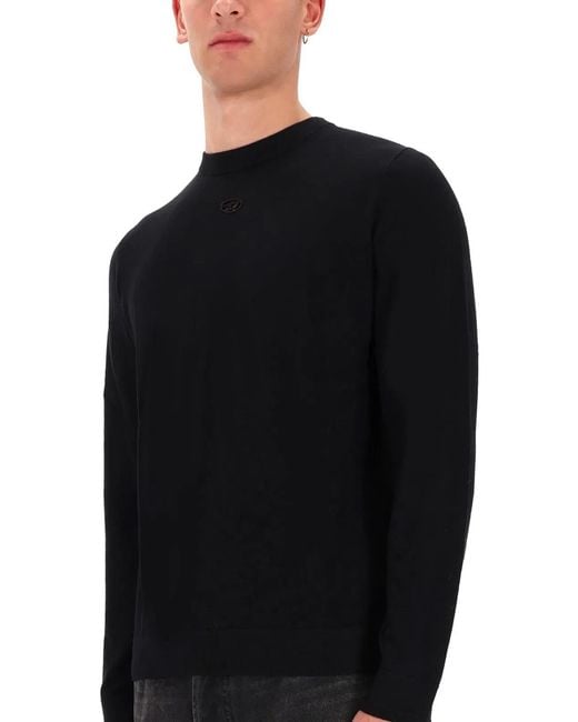 DIESEL Black "K-Valiam" Jersey for men