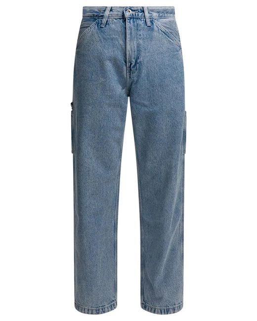 Levi's Blue "Carpenter 568 Loose Straight" Jeans for men