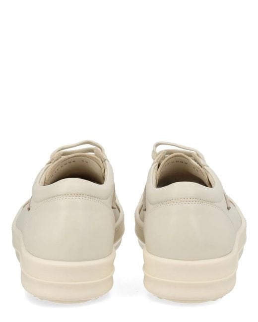 Rick Owens White Sneaker "Vintage Sneaks"