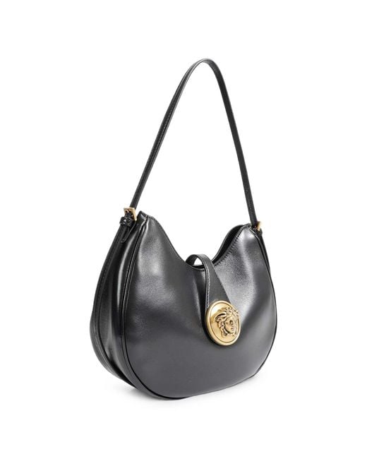 Versace Black Small Hobo
