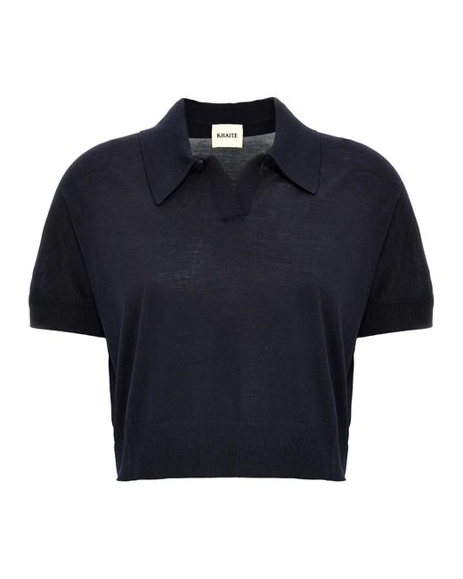 Khaite Blue 'Morgane' Top