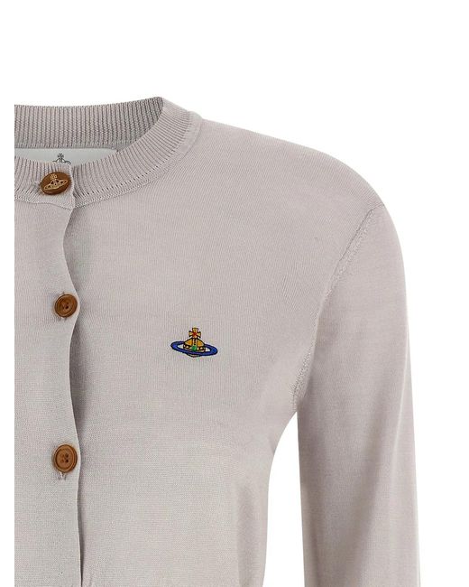 Vivienne Westwood White 'Bea' Cardigan