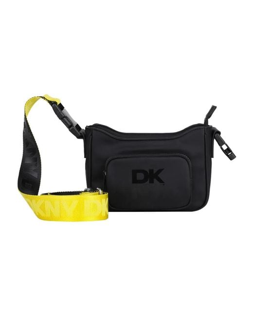DKNY Black Borsa Con Tracolla Logata