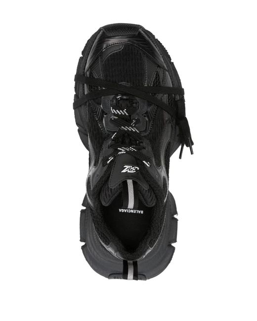 Balenciaga Black 3Xl Mesh-Panel Sneakers