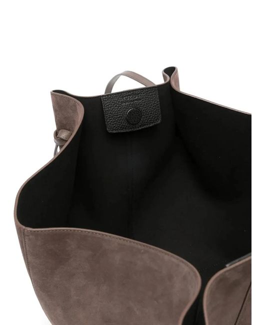 Yuzefi Brown Large "Mochi" Tote Bag