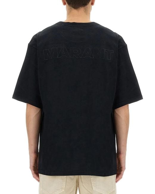 Isabel Marant Black Guizy T-Shirt for men
