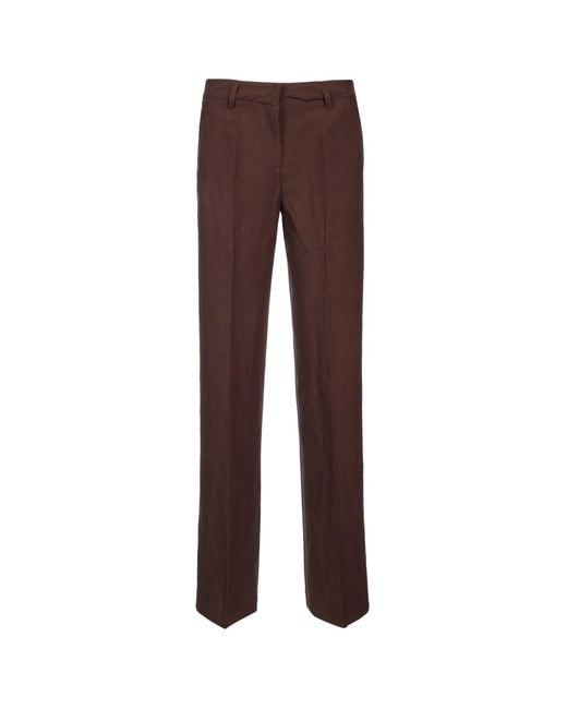 ERMANNO FIRENZE Brown Pantalone
