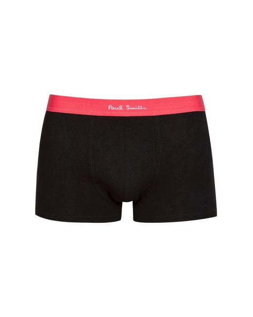 Paul Smith Black 5Pack Boxer Con Logo for men