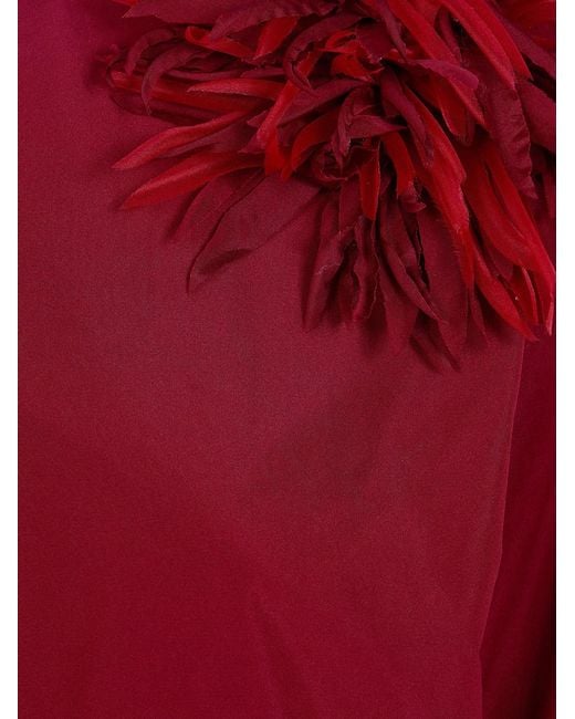 Liviana Conti Red "Candice" Blouse