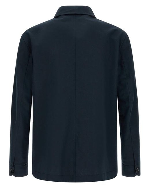 Brioni Blue 'Desert' Jacket for men