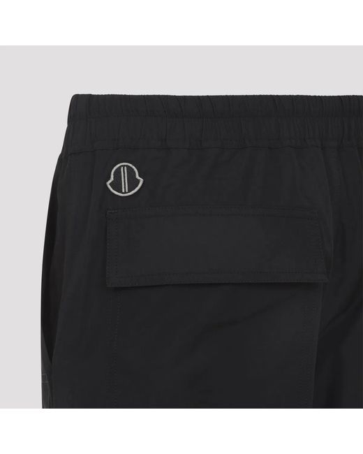 Moncler Black Drawstring Pants for men