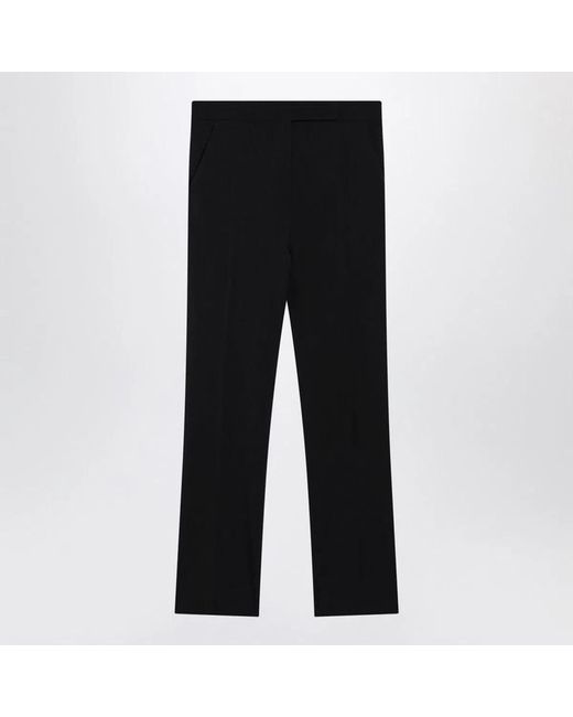 Max Mara Black Wool Trousers
