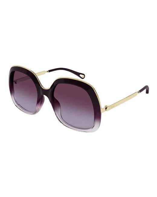Chloé Purple Ch0327S 007