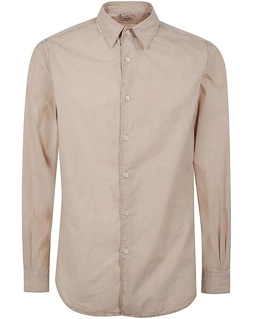 Aspesi Natural Comma Shirt for men