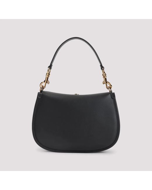 Etro Black Leather Crossbody Bags