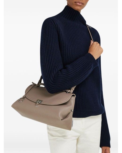 Ferragamo Brown Dark Handbag