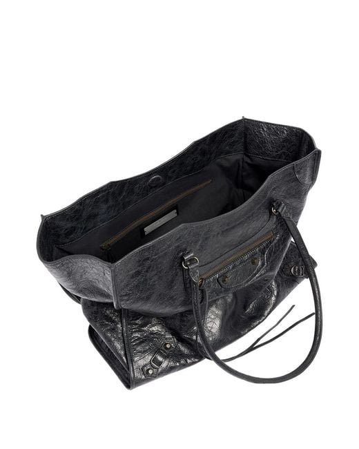 Balenciaga Black Medium Le City Tote Bag