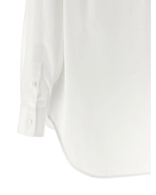 Maison Margiela White Poplin Shirt