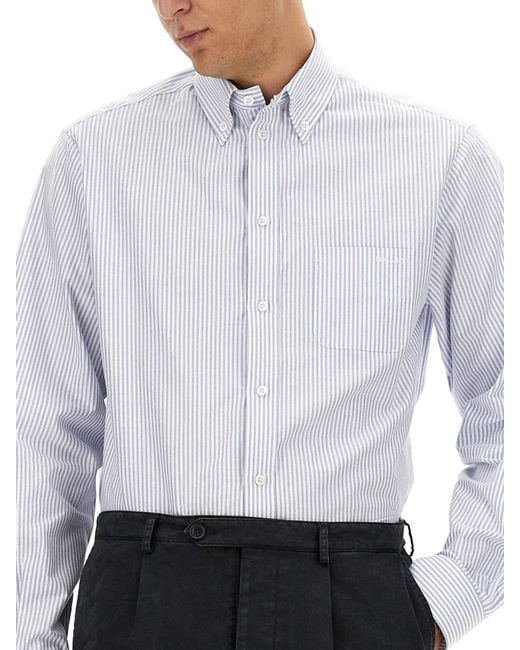 Bally White Shirt With Logo for men