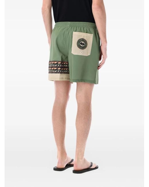 Billabong Green Burleigh Layback Boardshorts for men