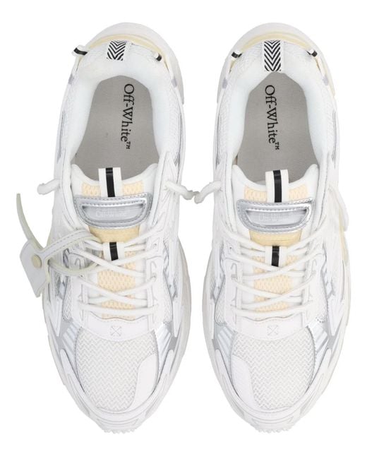 Off-White c/o Virgil Abloh White Lace-Up Sneakers for men