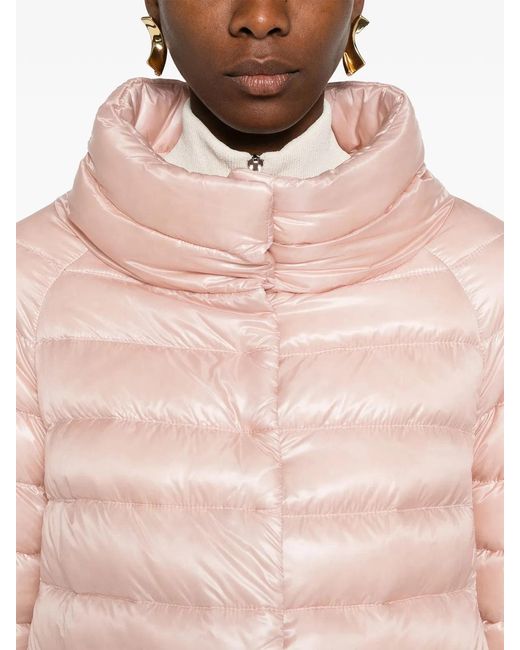 Herno Pink Mini Cappa Sofia