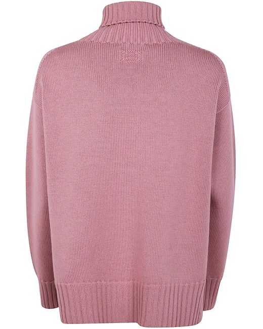 Drumohr Pink Long Sleeve Turtle Neck