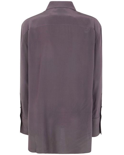 Joseph Purple "Joe" Blouse New Silk Crepe