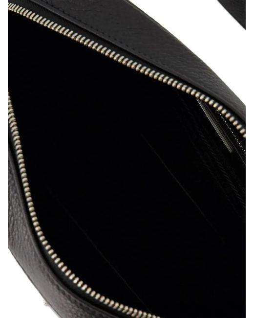 Prada Black Leather Shoulder Bag for men