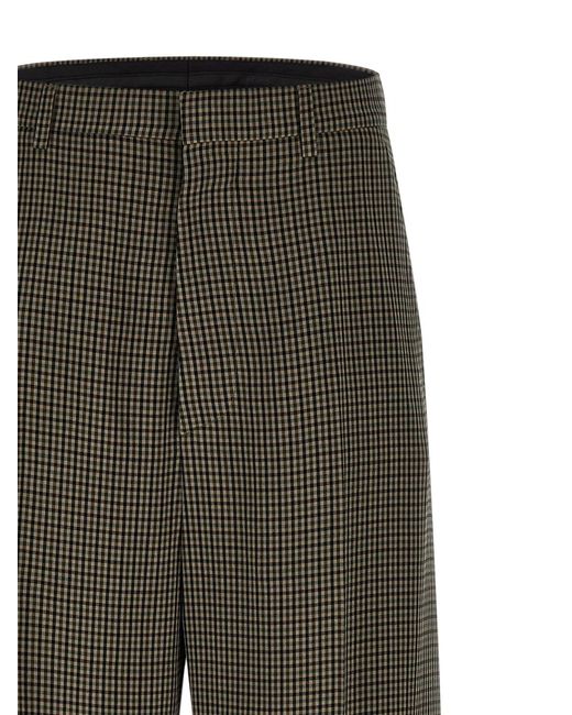 Balenciaga Green 'Large Tailored' Pants