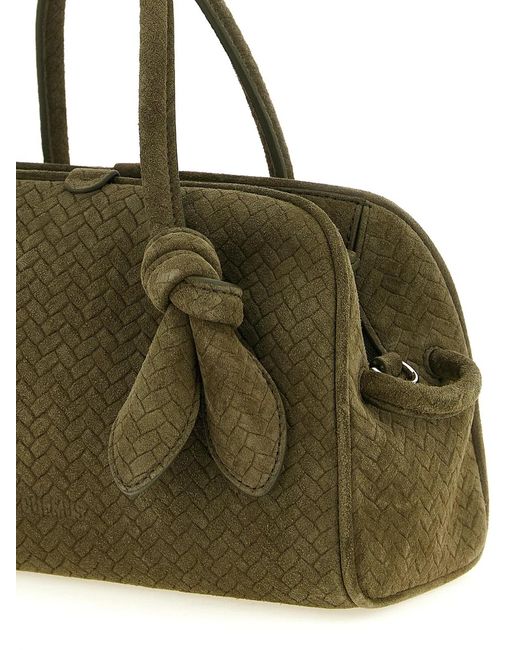 Jacquemus Green Le Petit Turismo Handbag