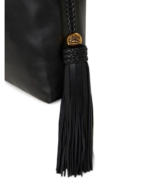 Etro Black Leather Bag