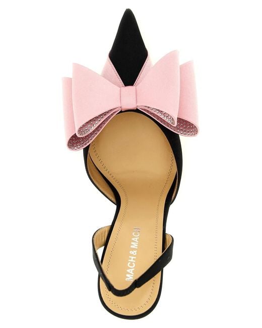 Mach & Mach Pink Mach & Mach 'Le Cadeau' Slingback