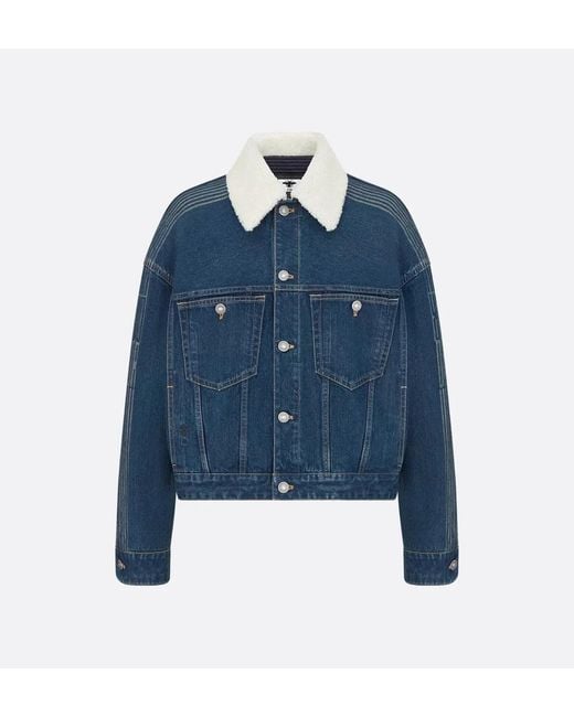 Dior Blue Cotton Jacket