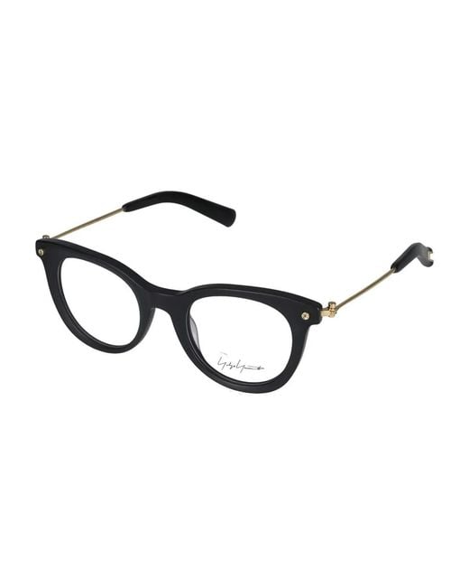 Yohji Yamamoto Black Eyeglasses Label21 A001/22/150