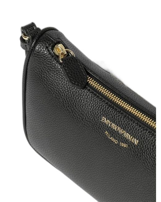 Emporio Armani Black Myea Mini Shoulder Bag