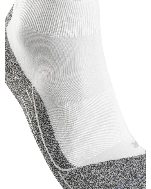 Falke White Ru4 Light Short Socks
